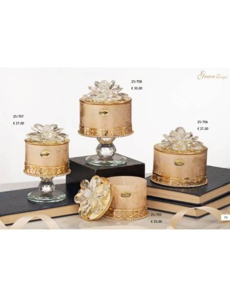 Candele profumate particolari eleganti Grace Design