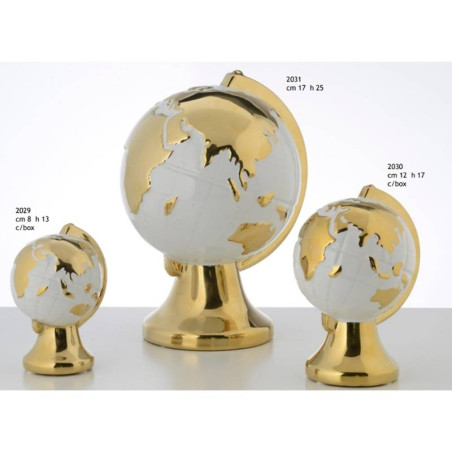 Bomboniere mappamondo in ceramica Encantada