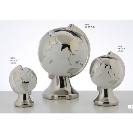 Bomboniere tema viaggio mappamondo in ceramica Encantada