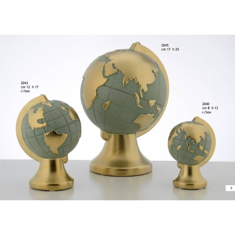 Mappamondo bomboniera in ceramica Encantada