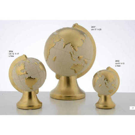 Bomboniere mappamondo tema viaggio in ceramica Encantada