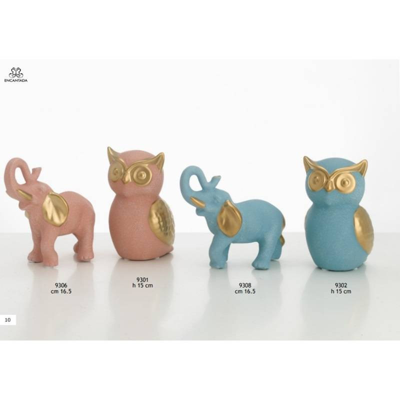 Bomboniere animali colorati in ceramica Encantada