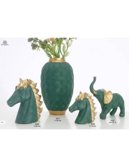 Bomboniere in ceramica particolari verdi Encantada