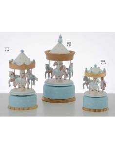 Bomboniere carillon giostra cavallucci Encantada