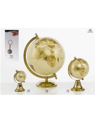 Bomboniere mappamondo globo tema viaggio Encantada