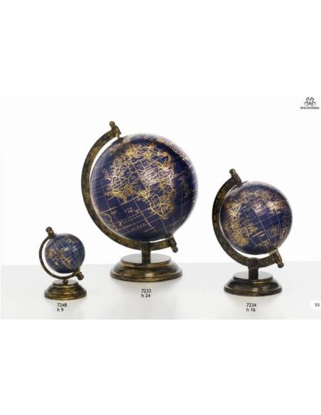 Mappamondo bomboniera globo tema viaggio Encantada