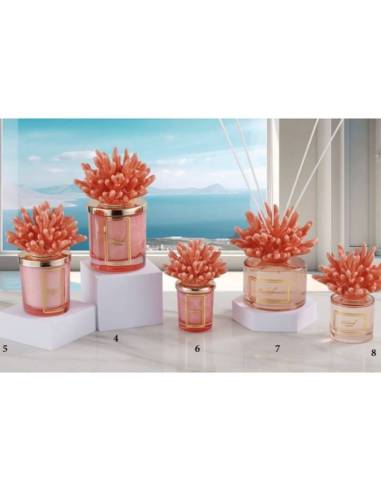 Candele profumate e diffusori bomboniere in ceramica Melaverde