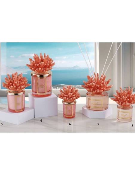 Candele profumate e diffusori bomboniere in ceramica Melaverde