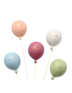 Bomboniera palloncino ceramica satinata con frasi calamite