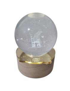 Bomboniere Piccolo principe personalizzate globo lampada led 2