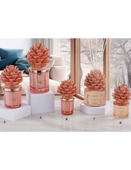 Candele profumate e profumatori ambiente decoro in ceramica Melaverde