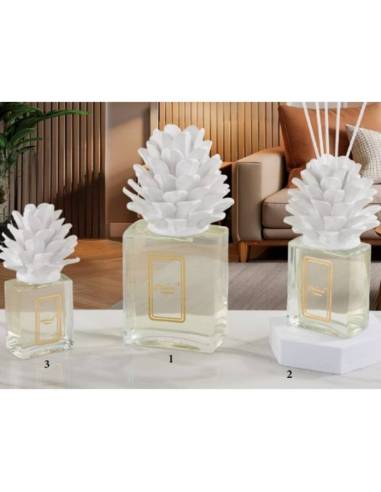 Profumatori per ambienti decoro bomboniere in ceramica Melaverde