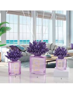 Profumatori ambiente bomboniere corallo in ceramica Capodimonte Melaverde