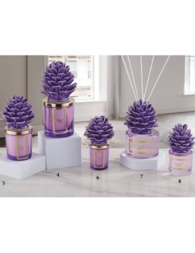 Candele profumate e diffusori ambiente decoro in ceramica Melaverde