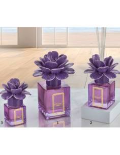 Diffusori ambienti bomboniere fiori in ceramica Capodimonte Melaverde