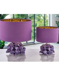 Lampade led bomboniere in ceramica fiori orchidee Melaverde