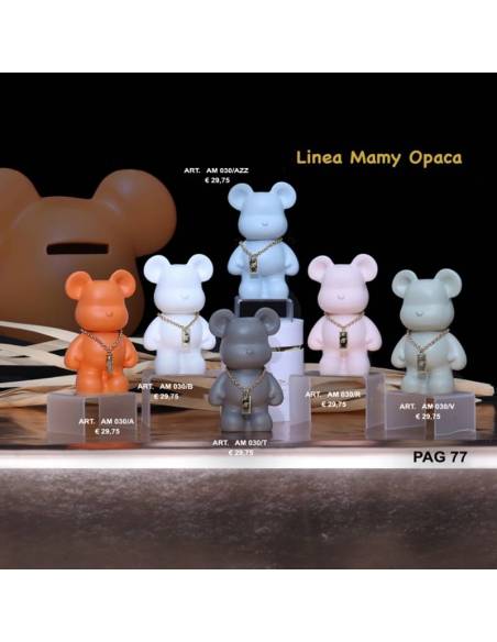 Marechiaro bomboniere Linea Mamy Opaca statuine orsetti colorati