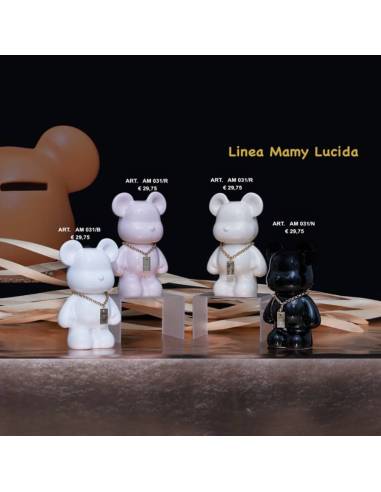 Bomboniere Marechiaro Linea Mamy Lucida animali orsetti statue appoggio