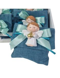 Sacchetti Comunione bambino calamita angelo cesto 2