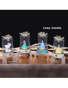 Marechiaro bomboniere Linea Cometa orsetto e principesse lampade led