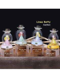 Marechiaro bomboniere Linea Betty Carillon campane tema principesse