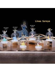 Bomboniere Marechiaro Linea Soraya campane in vetro particolari