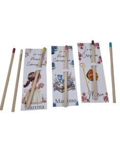 Matite piantabili segnaposto Comunione e Cresima