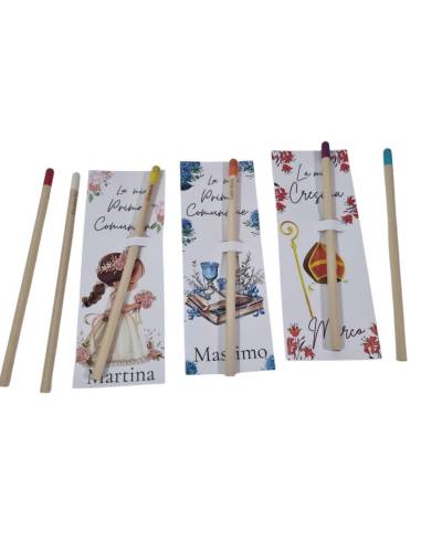 Matite piantabili segnaposto Comunione e Cresima