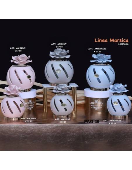 Bomboniere Marechiaro Linea Marsica lampada a led fiori colorati