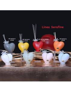 Marechiaro bomboniere Linea Serafine Profumatori ambiente cuori colorati con strass