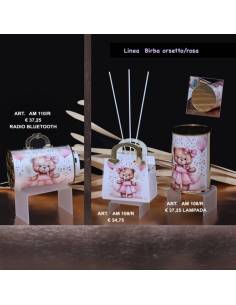 Bomboniere Marechiaro Linea Birba orsetto rosa shop online