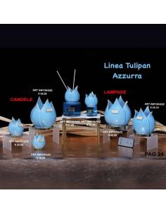 Marechiaro bomboniere Linea Tulipan Azzurra raffinate ed eleganti