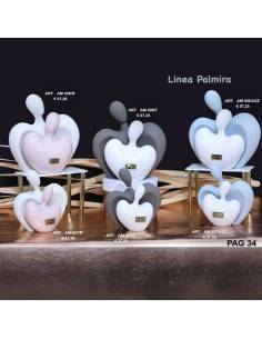 Marechiaro bomboniere Linea Palmira statue coppia innamorati stilizzati