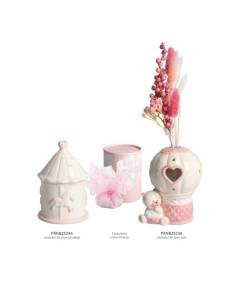 Bomboniere Harmony particolari in porcellana lucida Battesimo bimba