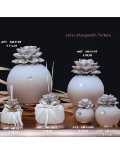 Marechiaro bomboniere Linea Margareth Tortora lampade led e diffusori ambiente