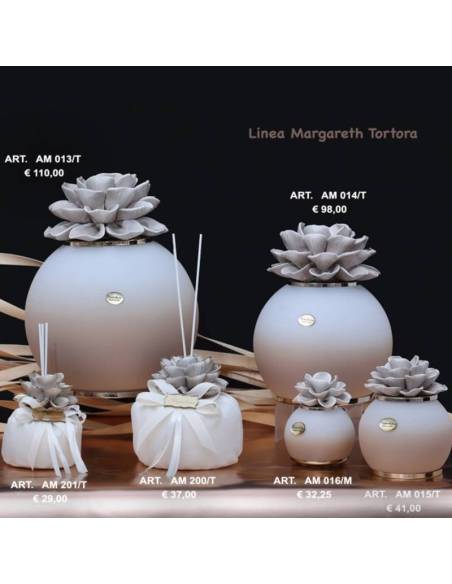 Marechiaro bomboniere Linea Margareth Tortora lampade led e diffusori ambiente