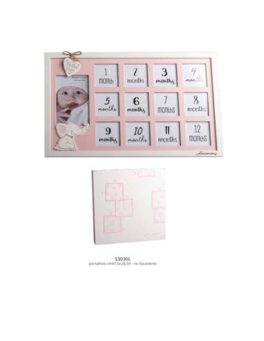 Bomboniere Harmony cornice portafoto particolari Battesimo bimba