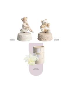 Harmony bomboniere carillon in porcellana lucida