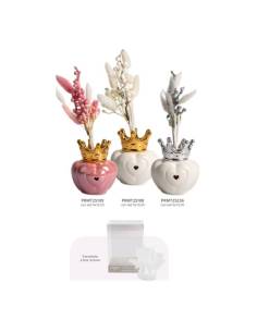 Harmony bomboniere profumatori per ambienti cuore con corona