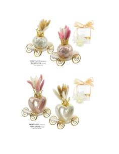 Harmony bomboniere Profumatori per ambienti carrozze eleganti con corone dorate