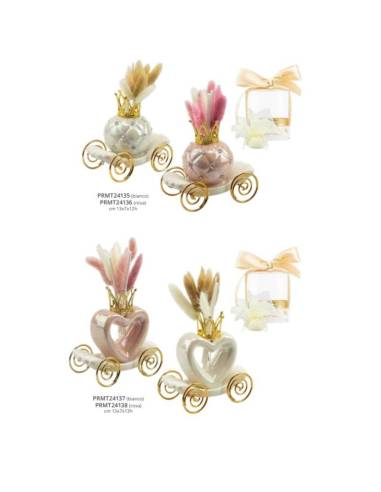 Harmony bomboniere Profumatori per ambienti carrozze eleganti con corone dorate