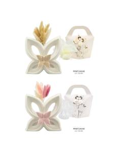 Harmony bomboniere profumatori per ambienti farfalle in porcellana