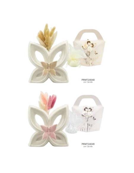 Harmony bomboniere profumatori per ambienti farfalle in porcellana