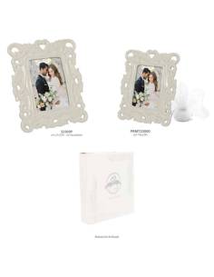 Bomboniere Harmony cornici portafoto eleganti in porcellana