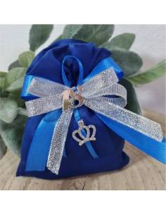 Sacchetti portaconfetti bomboniere 18 anni corona con strass