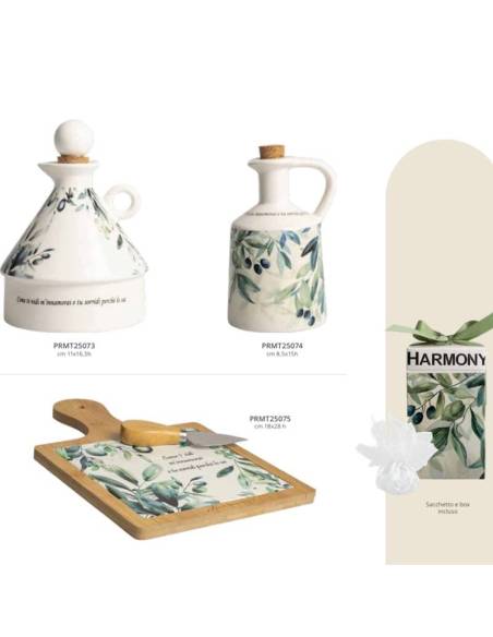 Harmony bomboniere utili e particolari tema ulivo con frase per Matrimonio