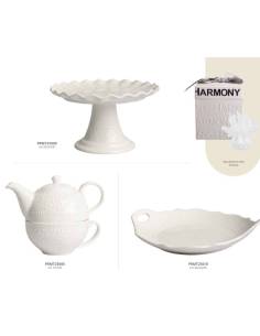 Harmony bomboniere utili raffinate in porcellana lucida bianca shop online
