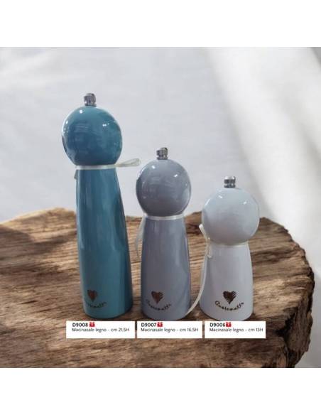 Bomboniere Cuorematto utili macinasale in legno