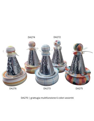 Cuorematto bomboniere utili grattugia multifunzione dipinta