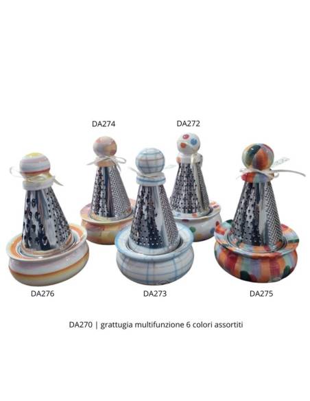 Cuorematto bomboniere utili grattugia multifunzione dipinta